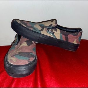 Never Worn Patterned Camo Vans